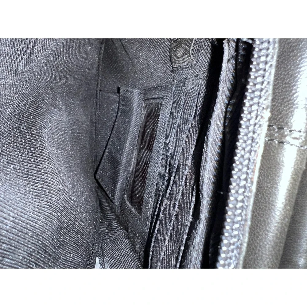 Wilsons Leather Black Genuine Leather Crossbody Messenger Bag Utility Satchel